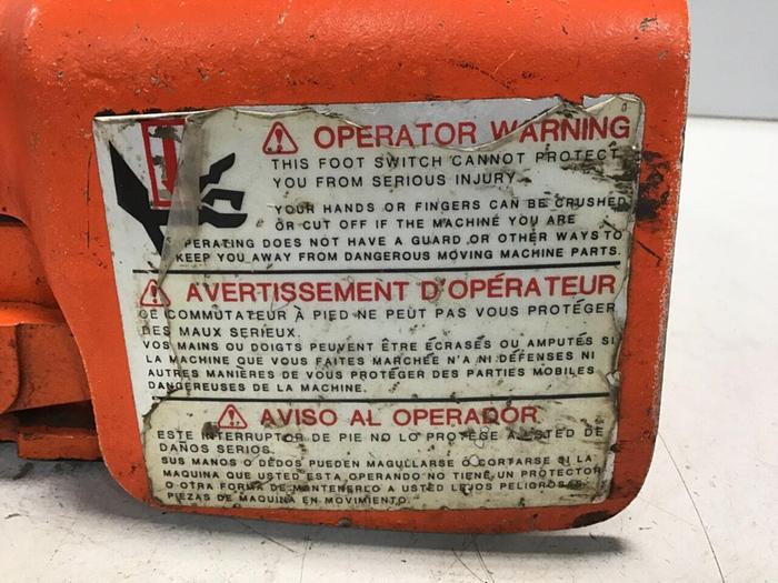 Used LINEMASTER Hercules Foot Switch 532-SWH #140632