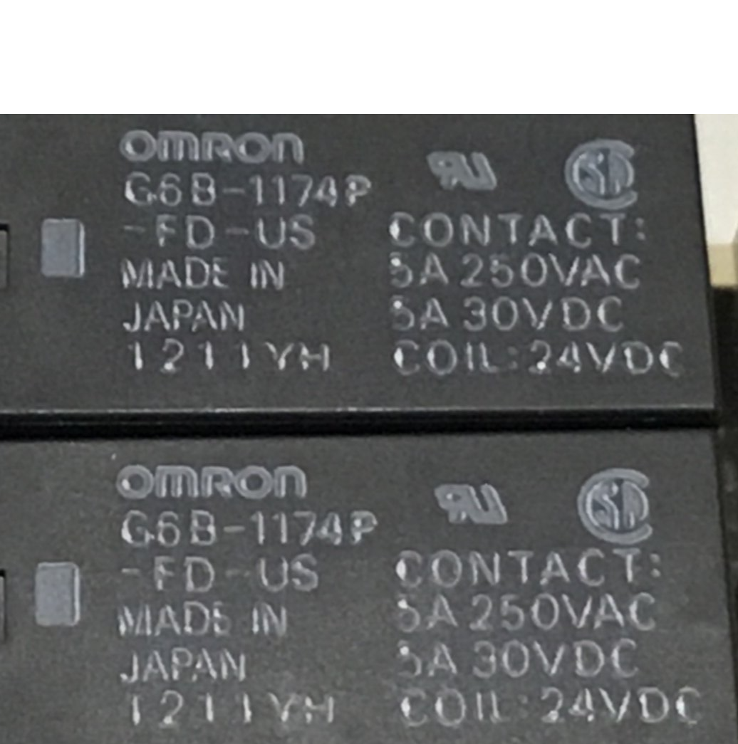 Used OMRON Relay & Socket G6B-1174P-FD-US P6BF-4BND USED