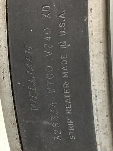 Used WELLMAN 700 Watt Heater Band 326334 700W #125849