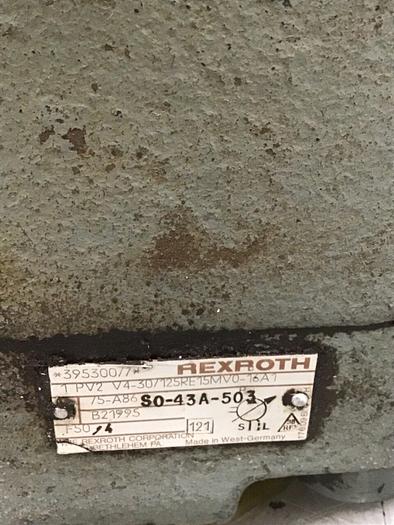 Used REXROTH Hydraulic Pump 1PV2V430125RE15MV016A1 Used