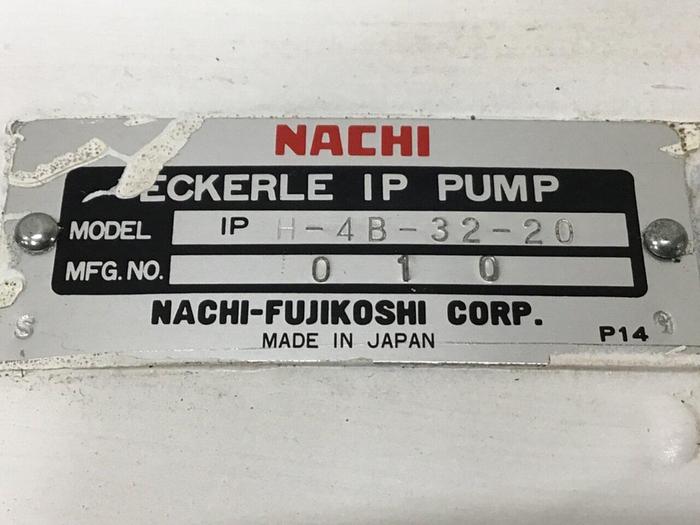 Used NACHI Eckerle IP Pump IPH-4B-32-20 Used