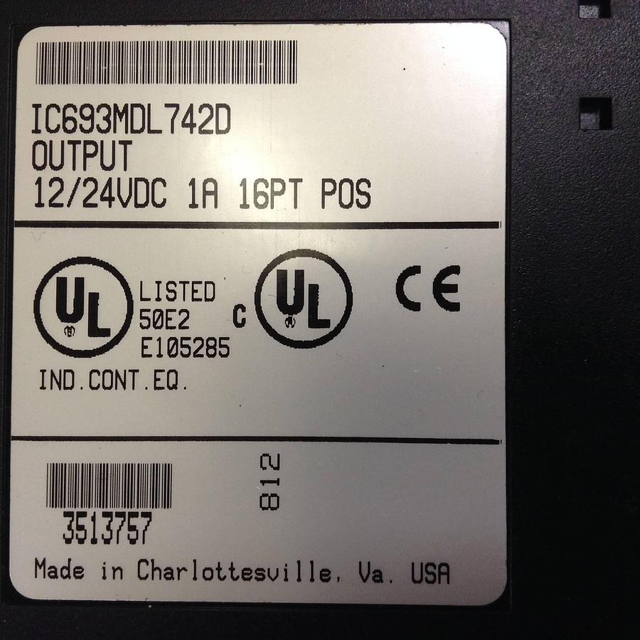 Used FANUC Output Module IC693MDL742D USED