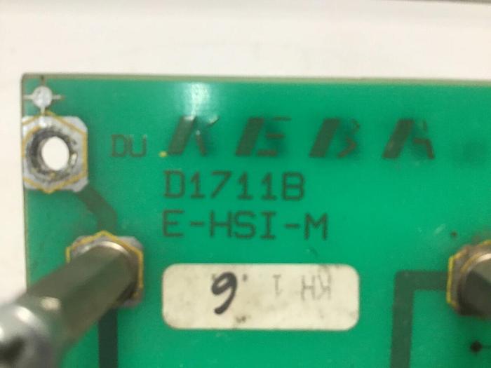 Used KEBA Circuit Board E-HSI-M D1711B #116785