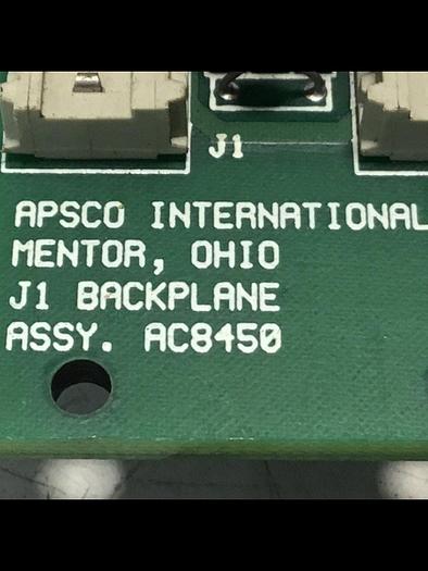 Used APSCO Van Dorn Rack Circuit Board AC8450 USED