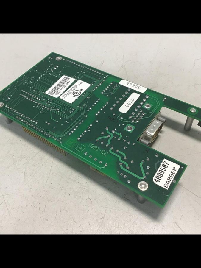 Used BARBER COLMAN Communication Daughter Board A-60055 USED