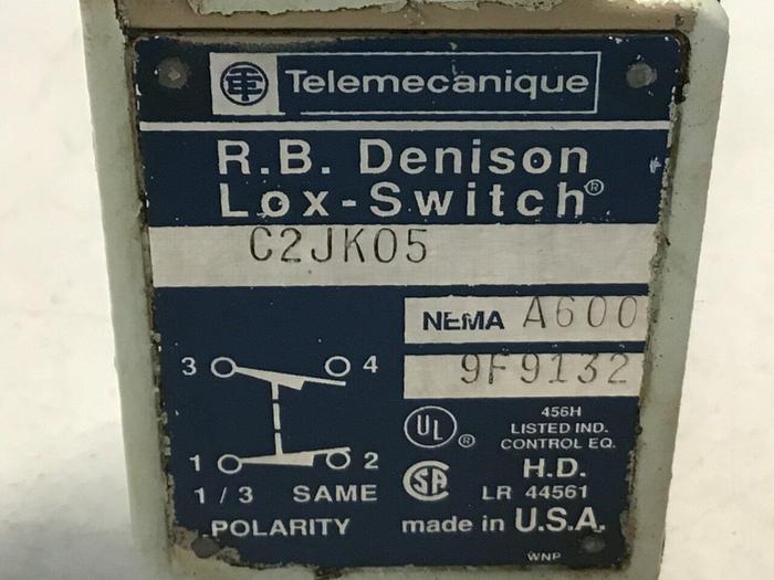 Used TELEMECANIQUE Lox-Switch C2JK05 #121847