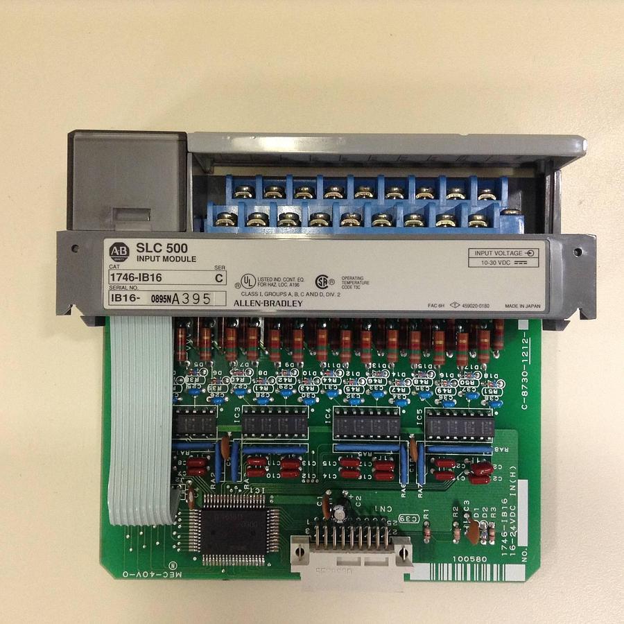 Used ALLEN BRADLEY Input Module 1746-IB16 SER C Used