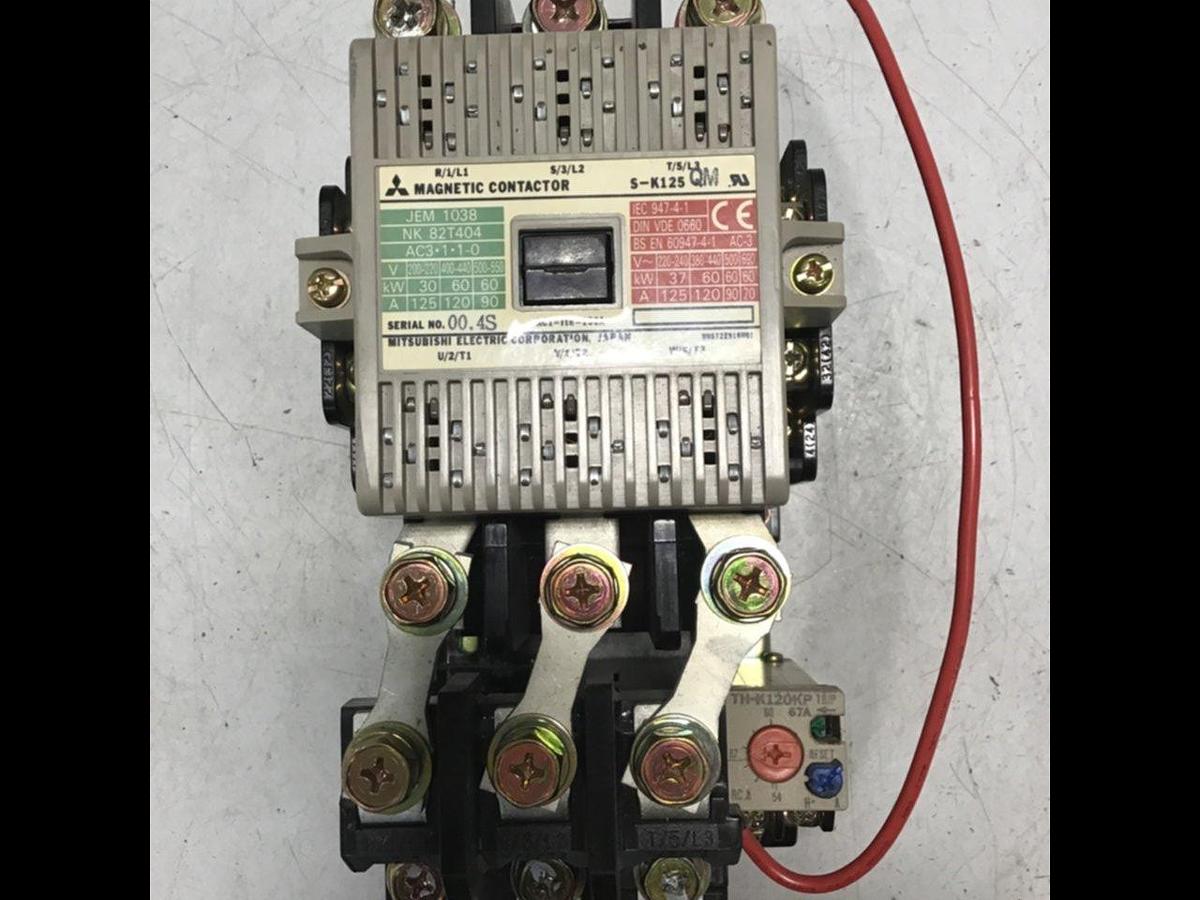 Used MITSUBISHI Magnetic Contactor S-K125 USED