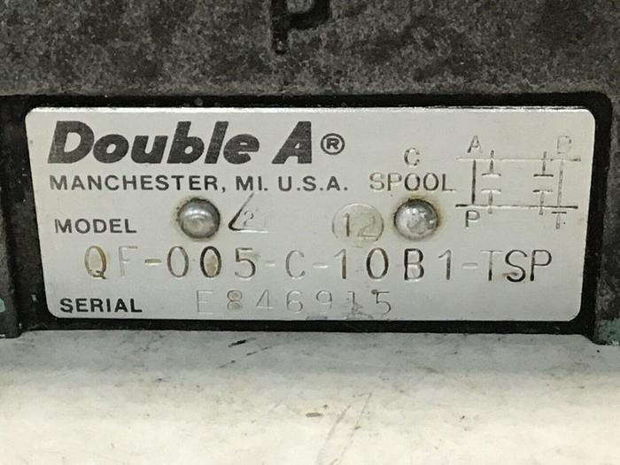 Used DOUBLE A Valve QF005C10B1TSP #138443