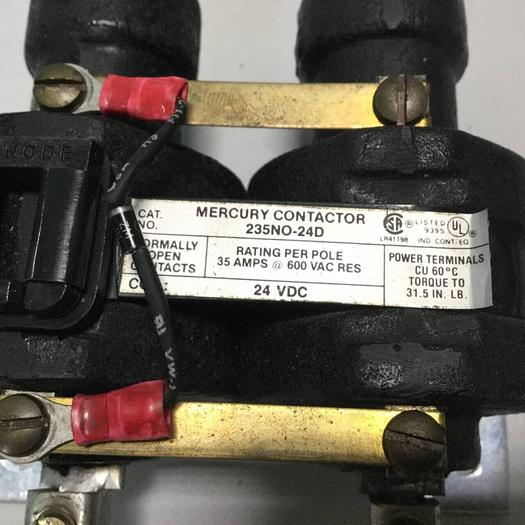 Used MDI Contactor Relay 235NO-24D USED #96595
