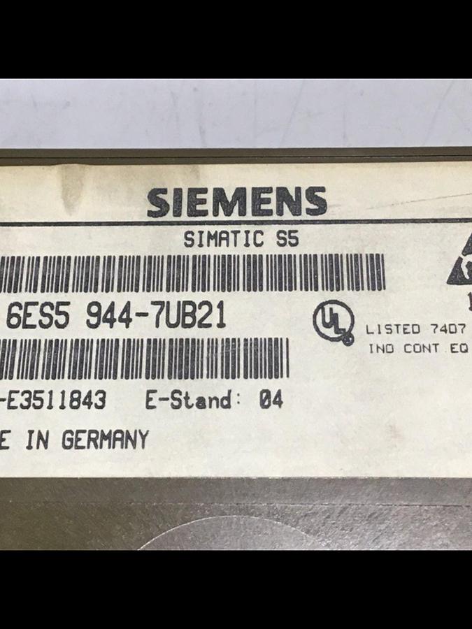 Used SIEMENS CPU Module 6ES5 944-7UB21 #134244