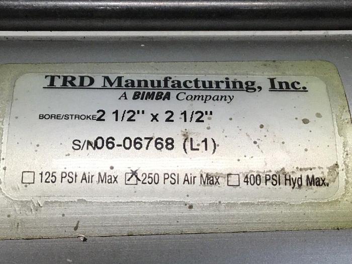 Used TRD MANUFACTURING INC Cylinder 2.5X2.5 #118965