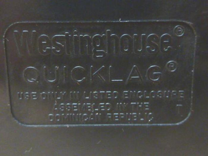 Used WESTINGHOUSE 20 Amp Circuit Breaker HQP120 #31373