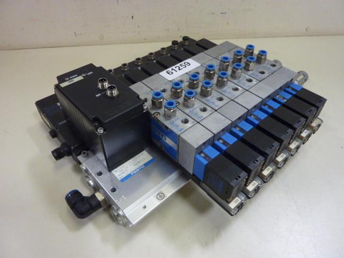 Used FESTO Control Block / Valve Terminal IFB8-02 #61259
