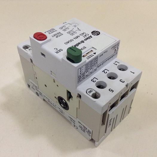Used ALLEN BRADLEY Manual Motor Starter 140-MN-0040 SER C #72051