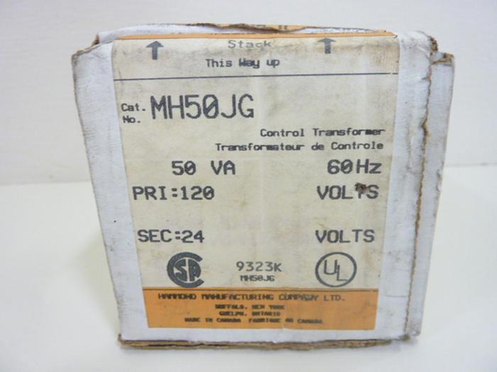 HAMMOND 0.05 kVA Transformer MH50JG #44689