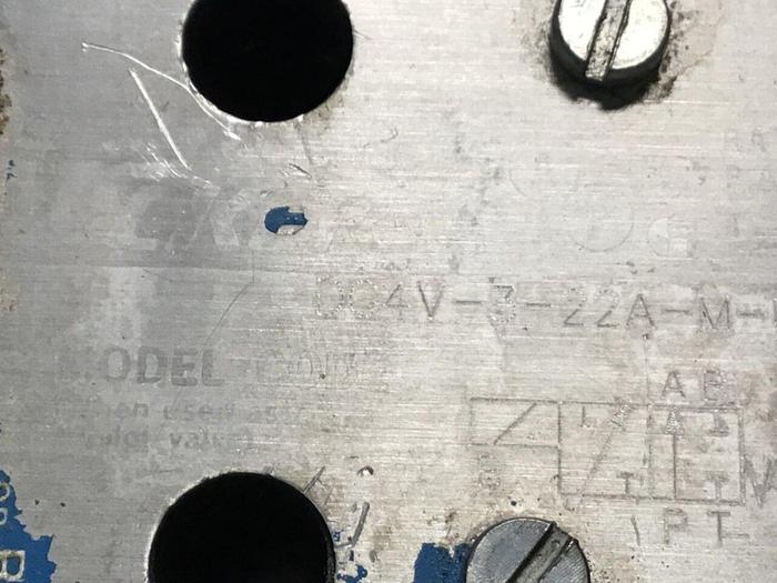 Used VICKERS Directional Hydraulic Valve DG4V322AMUHL760 Used