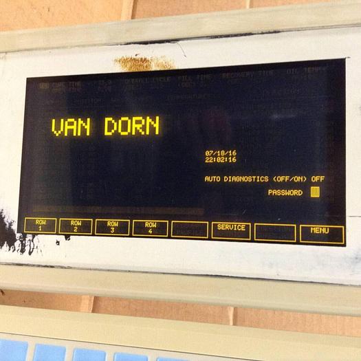 Used VAN DORN OP 398K Pathfinder Operator Control 6ES5398-0KB12 Used