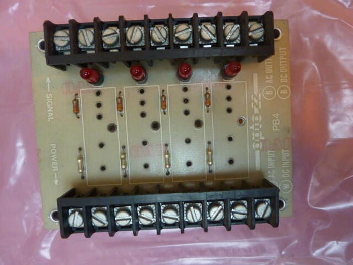 Used OPTO 22 4 Channel Output Module PB4 #37758