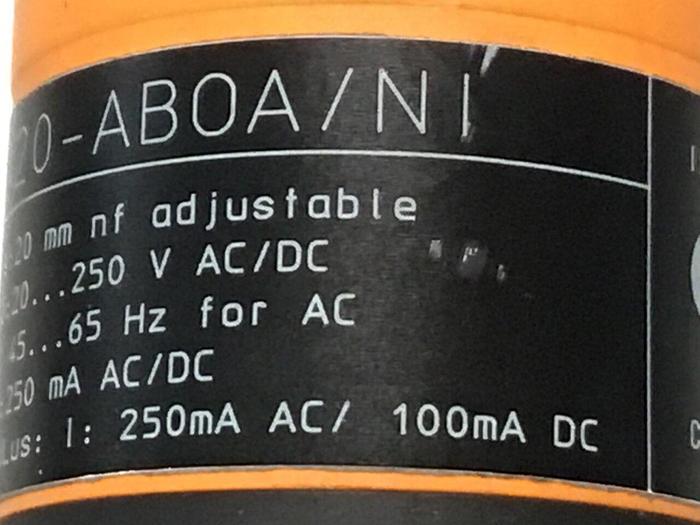 Used IFM Proximity Sensor KB0041 KB-2020-ABOA #126829