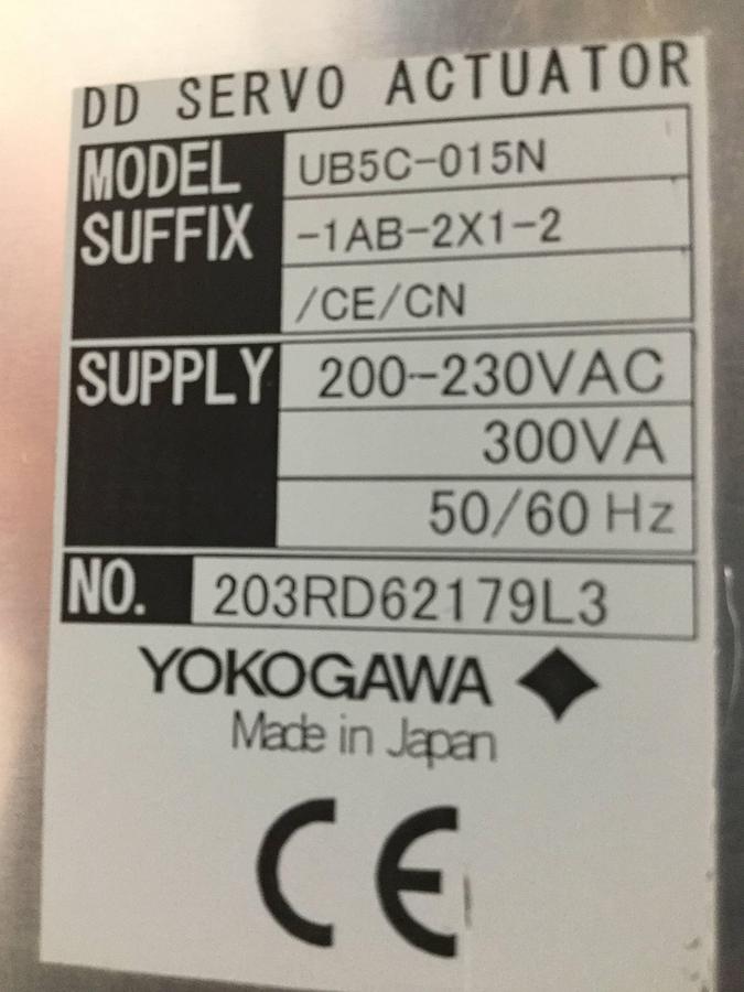 Used YOKOGAWA DD Servo Amplifier UB5C-015N-1AB-2X1-2/CE/CN Used #98696