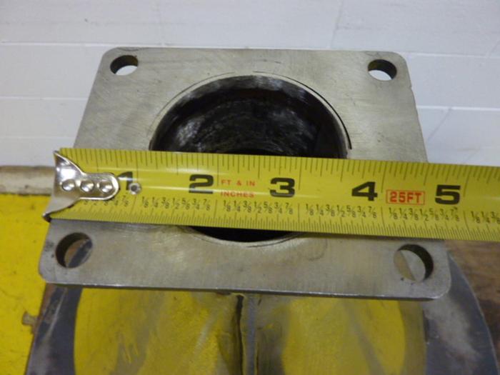 Used METAL FABRICATOR Stainless Steel Hopper HOPPER559 #59559