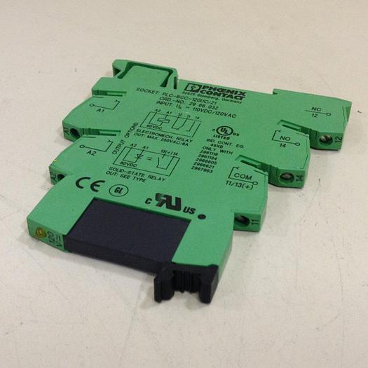 Used PHOENIX CONTACT Terminal Block PLC-BSC-120UC/21 #85919