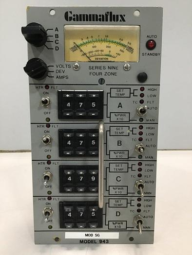 Used GAMMAFLUX Husky Temperature Control 943 #112485