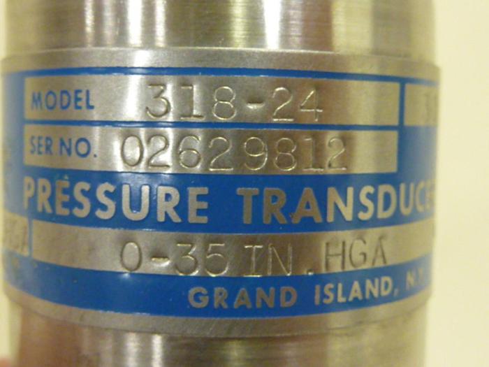 Used VIATRAN Pressure Transducer 318-24 #54369