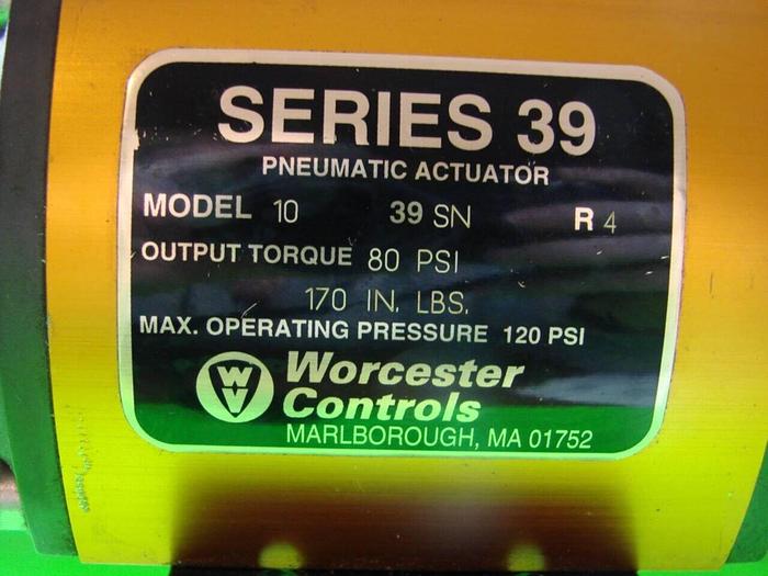 Used WORCESTER CONTROLS Actuator 10 #8752