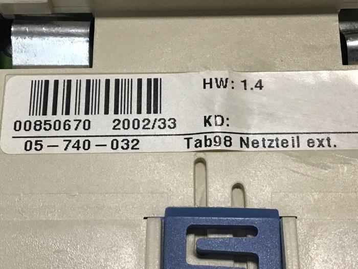 Used SIGMATEK Circuit Board TAB98 05-740-032 #136812