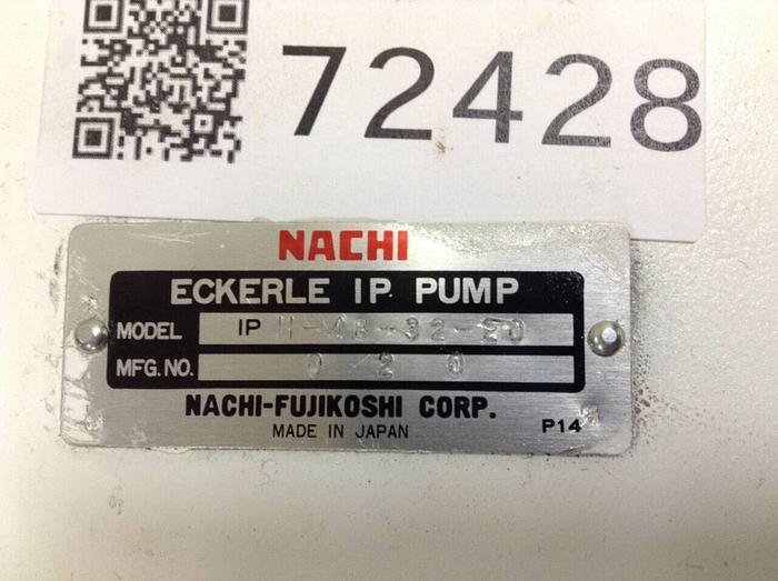Used NACHI Eckerle IP Pump IPH-4B-32-20 Used