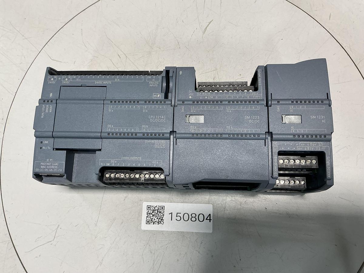 Used SIEMENS CPU 1214C