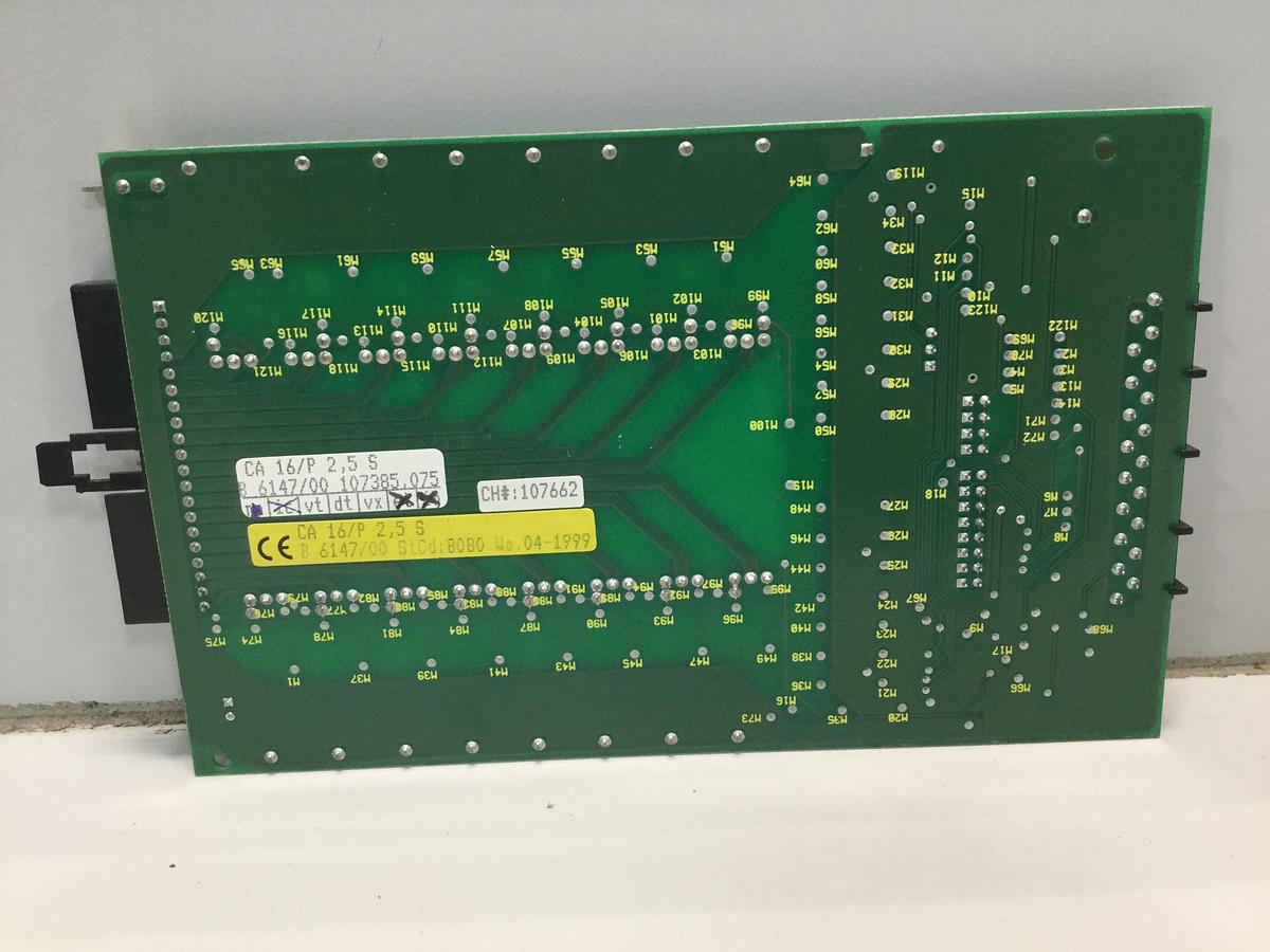 Used BACHMANN ELECTRONIC Output Card CA16/P2.5S E06149/00 002 USED