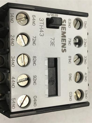 Used SIEMENS Contactor 3TH43 #114344