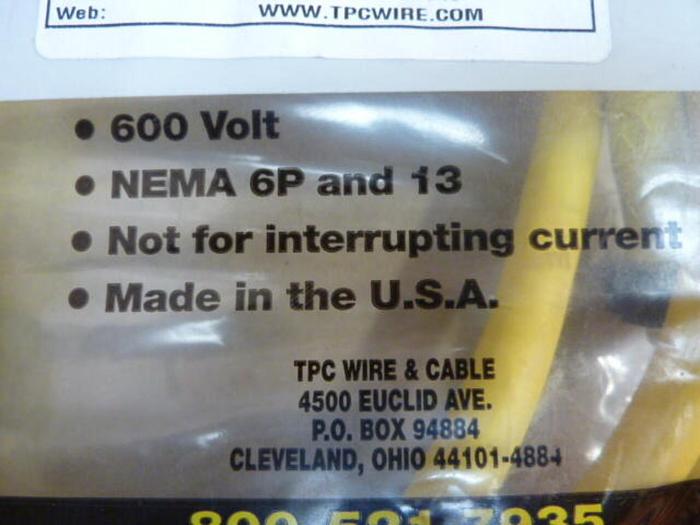 TPC WIRE & CABLE Quick-Connect Cord Set 94162 #29651