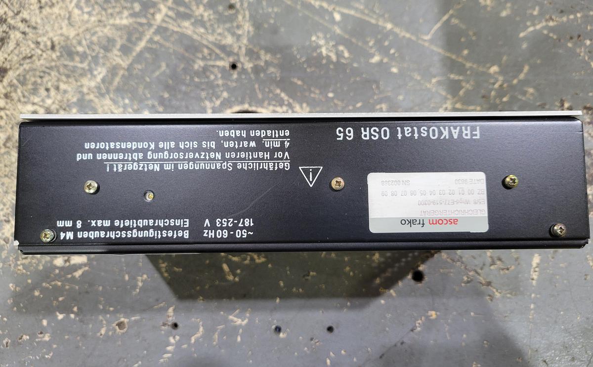 Used ASCOM FRAKO Power Supply E58WRGD-E77-519-0300 #51451