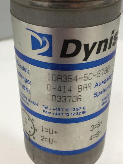 Used DYNISCO Pressure Sensor IDA354-5C-S78B USED