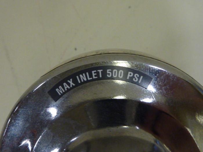 Used ADVANCED SPECIALTY GAS High Pressure Regulator SG3820150 #60138