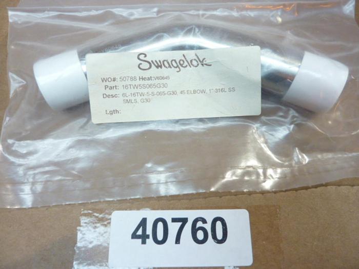 SWAGELOK 45° Elbow 16TW5S065G30 #40760