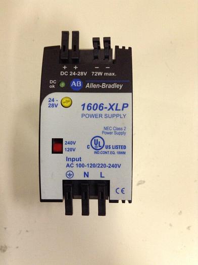 Used ALLEN BRADLEY Power Supply 1606-XLP72E  SER A #79605