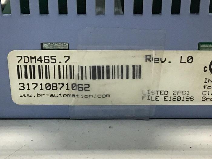 Used B&R Module 7DM465.7 Used  #131234