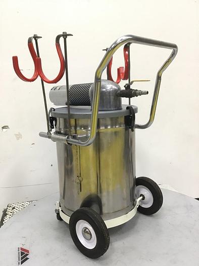 Used NORTECH Pneumatic Oil Vacuum POV21X17 #124941