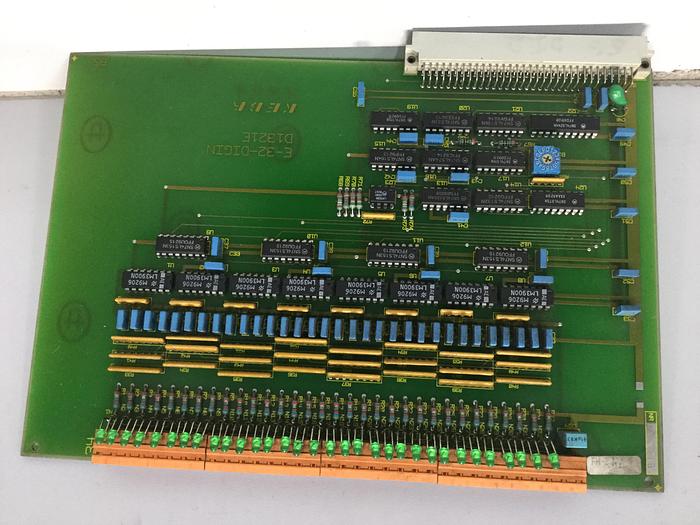 Used KEBA Engel Circuit Board E-32-DIGIN D1321E Used