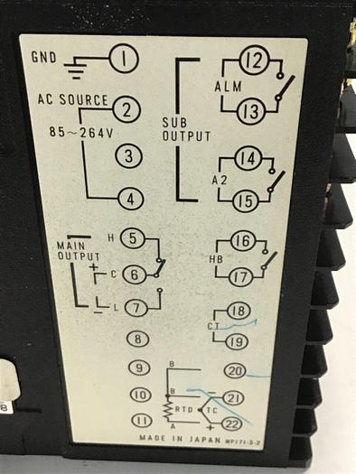 Used BARBER COLMAN Temp Control MBEA-02200-000-8-00 USED