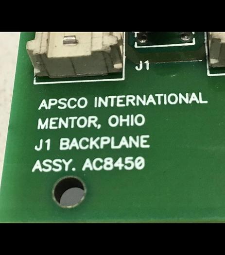 Used APSCO Van Dorn Rack Circuit Board AC8450 USED