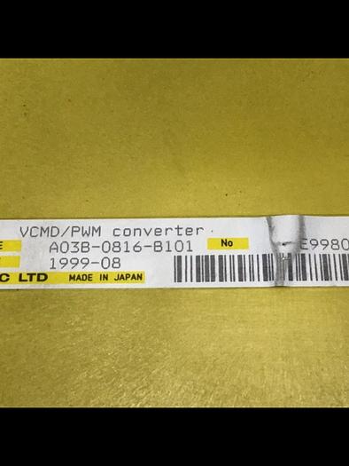 Used FANUC Servo Converter A03B-0816-B101 #138668