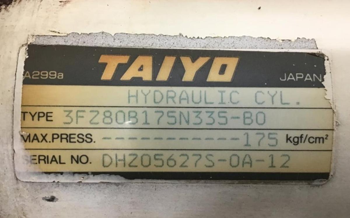 Used TAIYO Cylinder 3FZ80B175N335-B0 USED