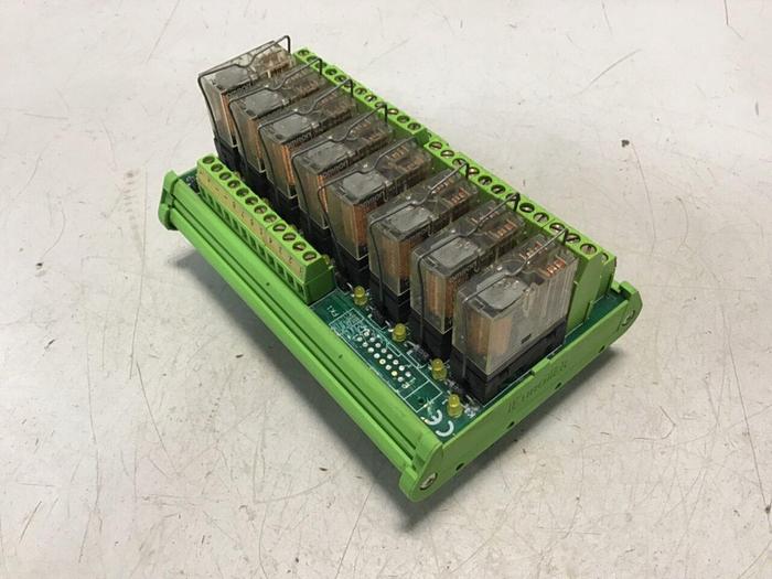 Used EUROTEK Breakout Board ET-MRZ08/24DC/2SC/N/AR #134022