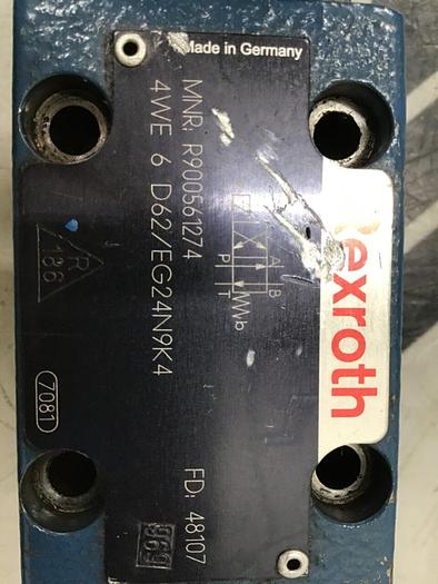 Used REXROTH Valve 4WE6D62/EG24N9K4 #141494